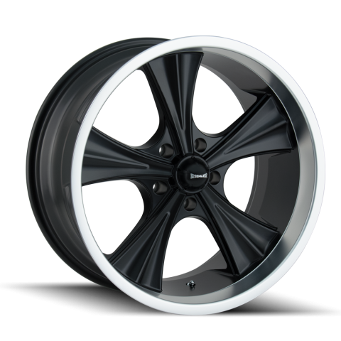 651 Mattschwarz 18x8 5x5